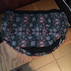 Multi colored bathing suit bottom